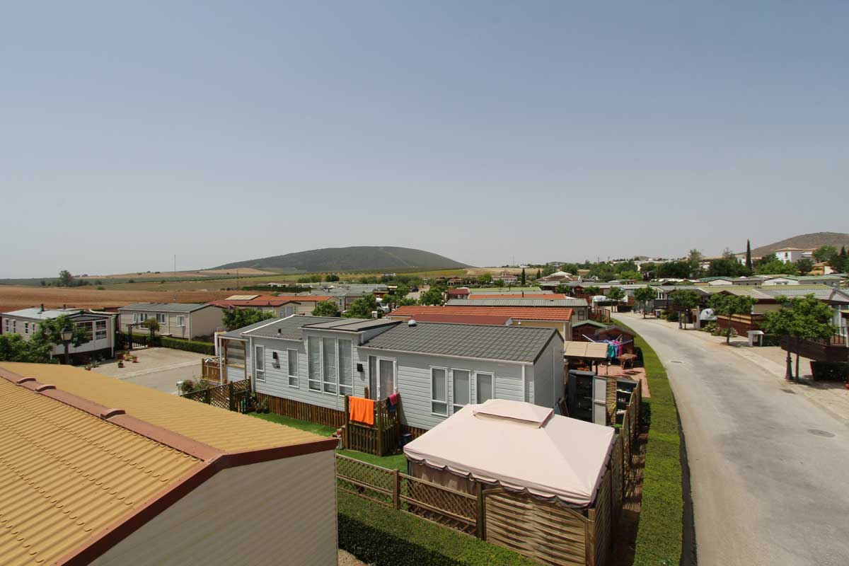 Mobile home park in Spain street view. Image fourteen