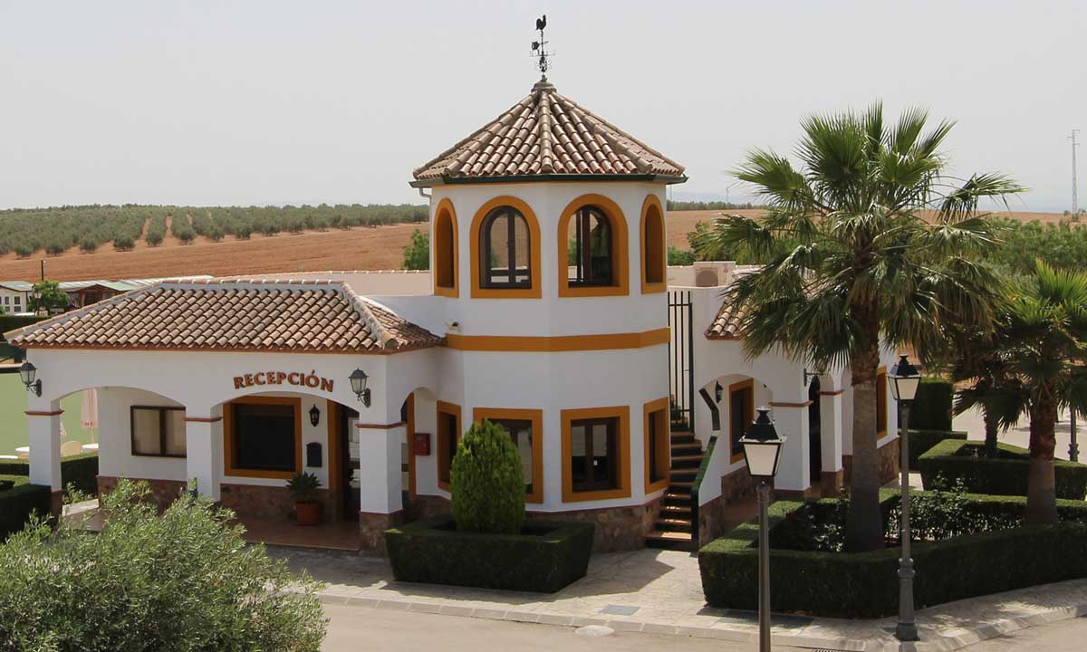 Mobile home park facility in Spain. Image five
