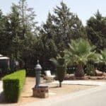 Mobile home park facility in Spain. Image one