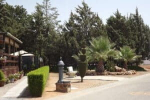 Mobile home park facility in Spain. Image one