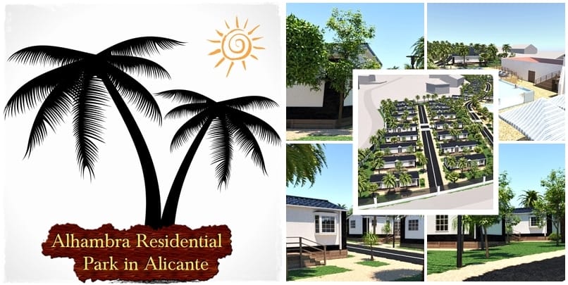 Alhambra residential park in Alicante
