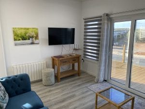 154LP Alhambra Park Home | Image of the lounge with wooden flooring