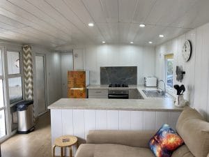 64LP Atlas Solitaire | Image of the kitchen from the lounge
