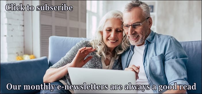 Our monthly newsletter